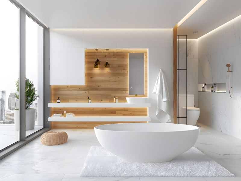 Spa-Style Bathtub Installation