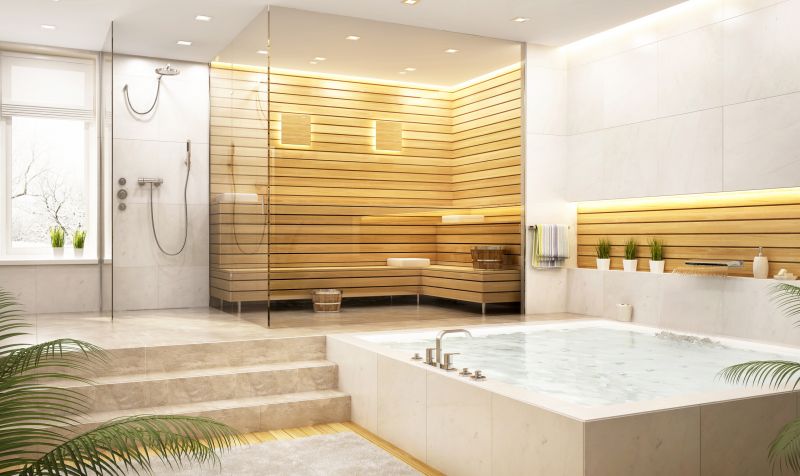 Spa-Inspired Shower Area