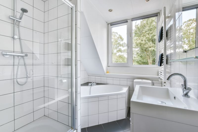 Bathroom with Modern Tiles